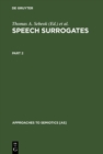 Speech Surrogates. Part 2 - eBook