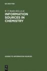 Information Sources in Chemistry - eBook