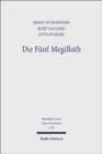 Die Funf Megilloth : Ruth, Das Hohelied, Esther, Der Prediger, Die Klagelieder - Book