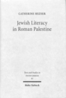 Jewish Literacy in Roman Palestine - Book
