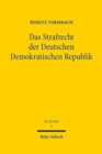 Das Strafrecht der Deutschen Demokratischen Republik - Book