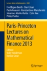 Paris-Princeton Lectures on Mathematical Finance 2013 : Editors: Vicky Henderson, Ronnie Sircar - eBook