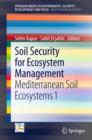 Soil Security for Ecosystem Management : Mediterranean Soil Ecosystems 1 - eBook