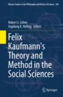Felix Kaufmann's Theory and Method in the Social Sciences - eBook