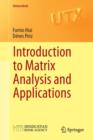Introduction to Matrix Analysis and Applications - Book