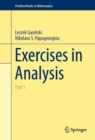 Exercises in Analysis : Part 1 - eBook