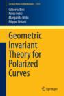 Geometric Invariant Theory for Polarized Curves - Book