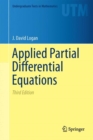 Applied Partial Differential Equations - Book