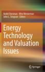 Energy Technology and Valuation Issues - Book