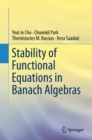 Stability of Functional Equations in Banach Algebras - eBook
