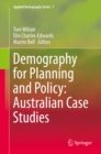 Demography for Planning and Policy: Australian Case Studies - eBook