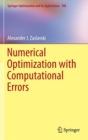 Numerical Optimization with Computational Errors - Book