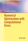 Numerical Optimization with Computational Errors - eBook