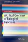 A Critical Overview of Biological Functions - Book
