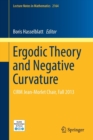 Ergodic Theory and Negative Curvature : CIRM Jean-Morlet Chair, Fall 2013 - Book