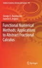 Functional Numerical Methods: Applications to Abstract Fractional Calculus - Book