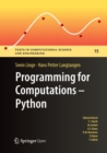 Programming for Computations - Python : A Gentle Introduction to Numerical Simulations with Python - Book