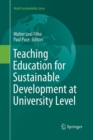 Teaching Education for Sustainable Development at University Level - Book