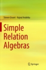 Simple Relation Algebras - Book
