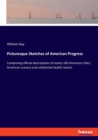 Picturesque Sketches of American Progress : Comprising official descriptions of nearly 100 American cities, American scenery and celebrated health resorts - Book