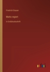 Matto regiert : in Grossdruckschrift - Book