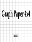 Graph Paper 4x4 : 50 Pages 8.5 X 11 - Book