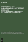 Informationssysteme fur das Umweltmanagement - Book