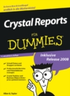 Crystal Reports fur Dummies - Book