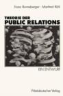 Theorie der Public Relations - Book