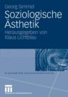 Soziologische AEsthetik - Book