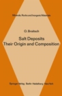 Salt Deposits Their Origin and Composition - Book