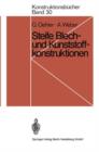 Steife Blech- Und Kunststoffkonstruktionen - Book