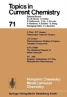 Inorganic Chemistry Metal Carbonyl Chemistry - Book