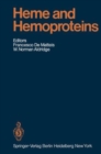 Heme and Hemoproteins - Book