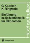 Einfuhrung in die Mathematik fur Okonomen - Book