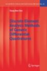 Discrete Element Analysis Methods of Generic Differential Quadratures - eBook