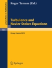 Turbulence and Navier Stokes Equations : Proceedings of the Conference Held at the University of Paris-Sud, Orsay, June 12 - 13, 1975 - eBook