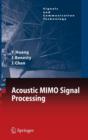 Acoustic Mimo Signal Processing - Book