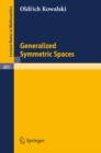 Generalized Symmetric Spaces - eBook