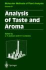 Analysis of Taste and Aroma - Book