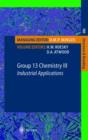 Group 13 Chemistry III : Industrial Applications - Book
