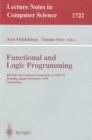 Functional and Logic Programming : 4th Fuji International Symposium, FLOPS'99 Tsukuba, Japan, November 11-13, 1999 Proceedings - eBook
