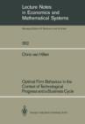 Optimal Firm Behaviour in the Context of Technological Progress and a Business Cycle - Book