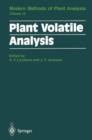 Plant Volatile Analysis - Book