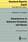 Experiences in Software Evolution and Reuse : Twelve Real World Projects - Book