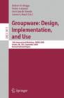 Groupware: Design, Implementation, and Use : 14th International Workshop, CRIWG 2008, Omaha, NE, USA, September 14-18, 2008, Revised Selected Papers - Book