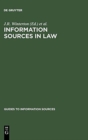 Information Sources in Law - Book