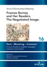 Frances Burney and her readers. The negotiated image. - Book