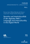 Sprache und Interkulturalitaet in der digitalen Welt / Language and Interculturality in the Digital World - Book