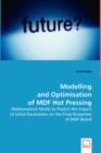 Modelling and Optimisation of Mdf Hot Pressing - Book